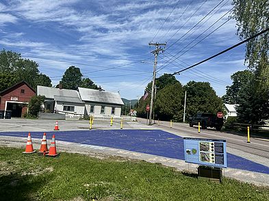 Better Connections demo - Hollow, Guptil, Howard intersection