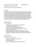 Summer Camp Counselor Job Description 2025