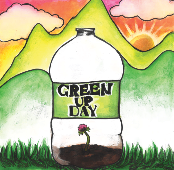 Green Up Day poster 