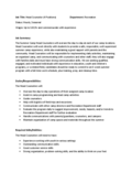 Summer Camp Head Counselor Job Description 2025